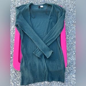 **Moving! EVERYTHING OBO** Dark green cardigan